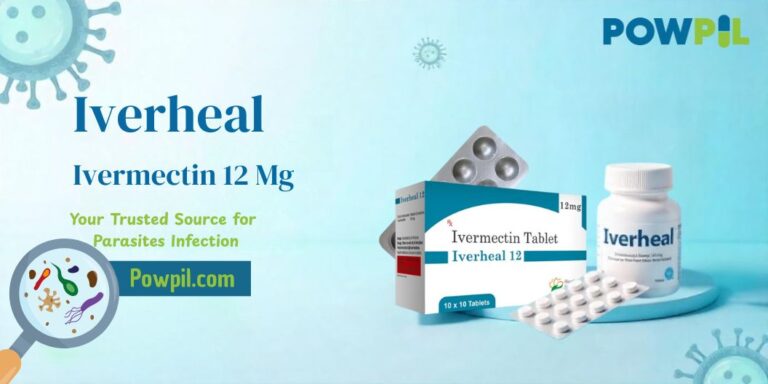 Iverheal Ivermectin 12 Mg powpil 768x384